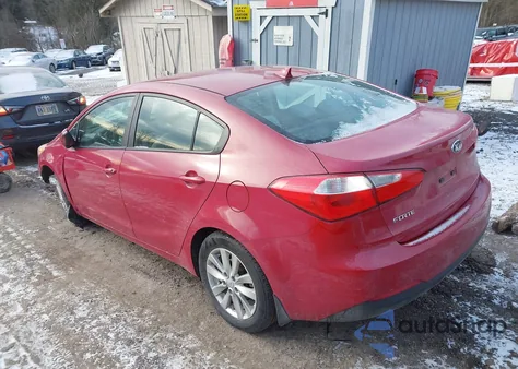 2016 Kia Forte Lx from USA, damaged, VIN KNAFX4A67G5478958